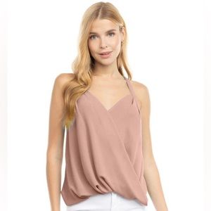 Naked Zebra Overlap Tank Top